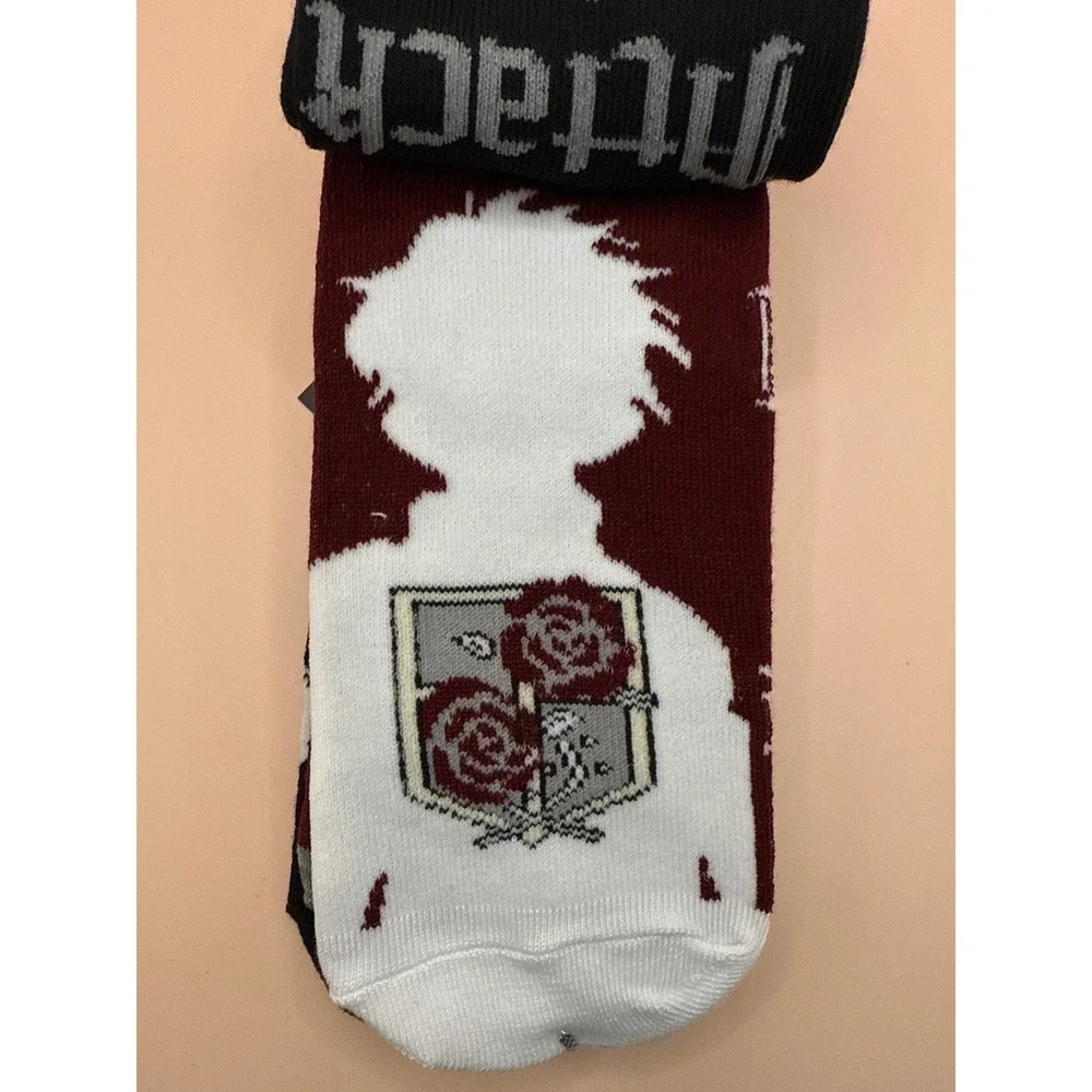 Attack on Titan Anime Socks 5 Pack Unisex‎ Shoe Size 4-10